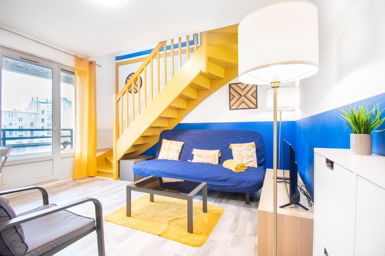 Charmant T2 Sur Ile De Nantes Avec Parking Et Balcon Εξωτερικό φωτογραφία